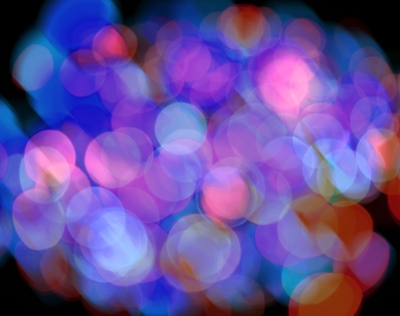 Natural abstract circular bokeh backgroundの写真素材