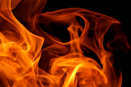 Blaze fire flame texture backgroundの写真素材