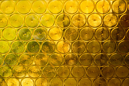 Yellow glass abstract backgroundの写真素材