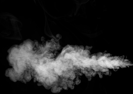 Abstract smoke on a dark backgroundの写真素材