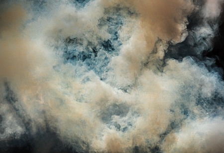 Abstract smoke on a dark background