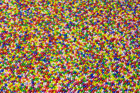 Background texture of multicolored foam balls.
Scattering of  bright foam ballsの写真素材