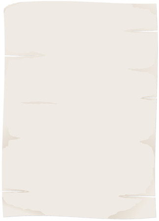 sheet of paper or papyrusのイラスト素材