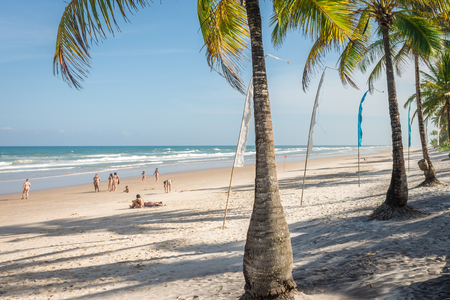 Itacare, Brazil - December 7, 2016: Spectacular and impressive paradise beach at the Itacare Bahia state Brazil Northeastのeditorial素材