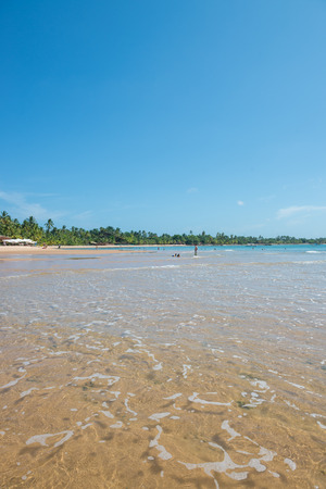 Barra Grande, Brazil - December 8, 2016: Natural pools in Barra Grande Beach at the Peninsula de Marau, South Bahia in Brazilのeditorial素材