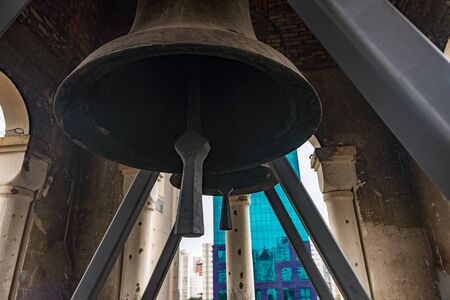 Sao Paulo, Brazil, mai 26, 2018: Bell view of he Our Lady Appeared church in Sao Paulo cityのeditorial素材