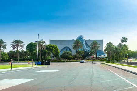 Saint Petersburg, USA - jun 16, 2018: Salvador Dali museum  in St Petersburg, Florida