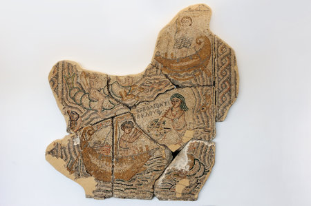 Artistic and historical artifacts, exhibits the Israel Museum in Jerusalemのeditorial素材