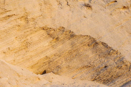 Porous texture of the sandstone on the seashoreの写真素材