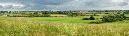 Architectural monuments, tourist centers and interesting places in Belarus - park near catholic...