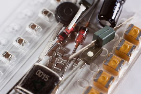 Radio componentsの写真素材