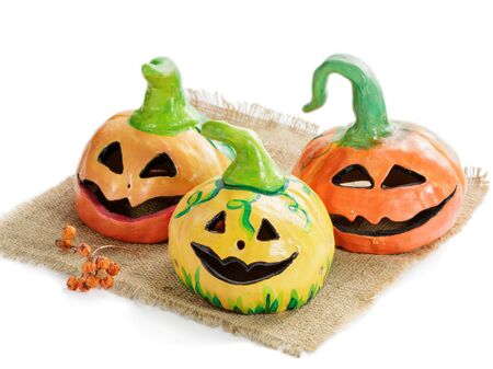 Ceramic products, handmade. Products made of clay, folk crafts.の写真素材