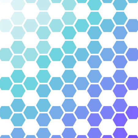 Hexagon color pattern. Abstract background