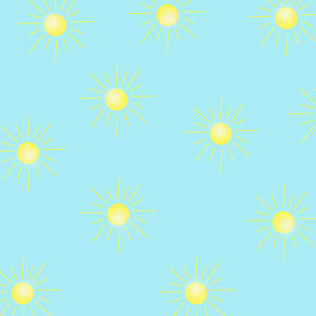 sun pattern vector. sun sky backgroundのイラスト素材