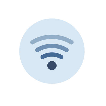 wifi icon vector. signal icon