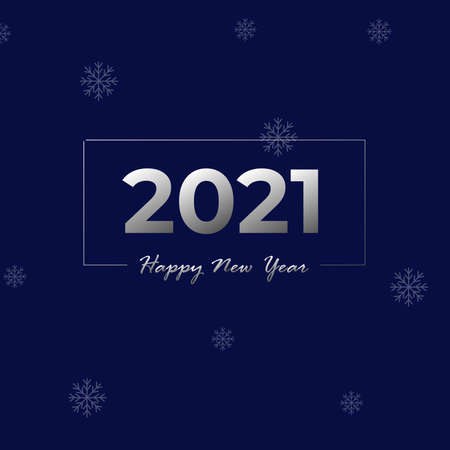 2021 happy new year banner