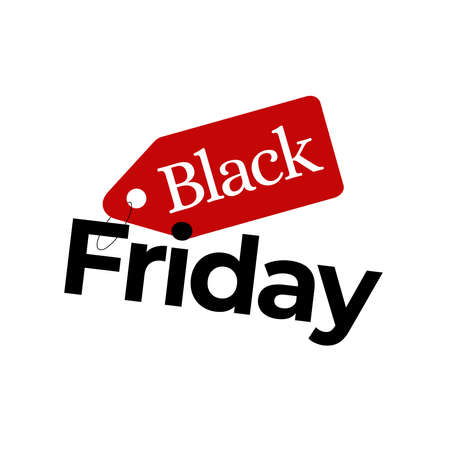 Black Friday label. Special sale offerのイラスト素材