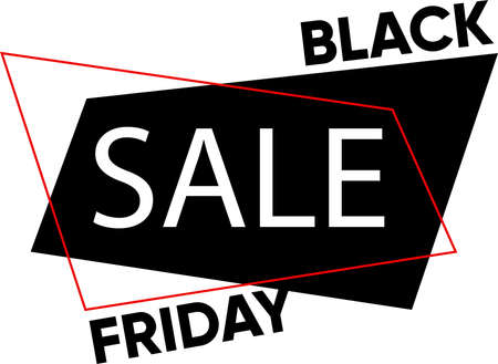 Black Friday Sale abstract bannerのイラスト素材