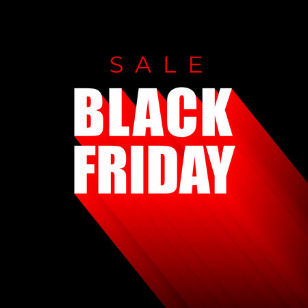 Sale Black Friday banner templateのイラスト素材