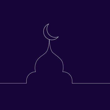 Elegant ramadan kareem decorative festival cardのイラスト素材