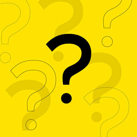 Question mark icon. Help symbol.のイラスト素材