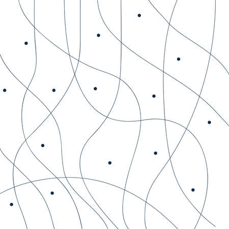 vector abstract doodle background. Wave elegant patternのイラスト素材