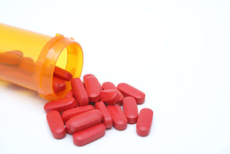 Spilled pill bottle