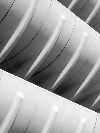 Multi storey car parkの写真素材