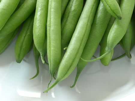 Green dwarf beans  