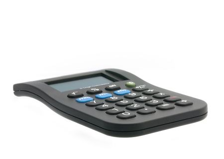 Calculator on whiteの写真素材