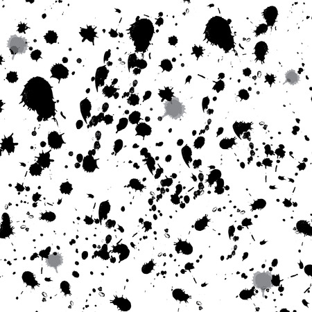 Vector abstract dirty paint brush Texture. ink Background.のイラスト素材