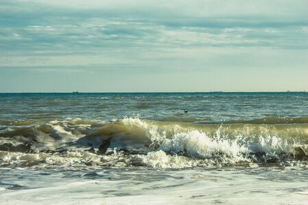 Seascape surf waveの写真素材