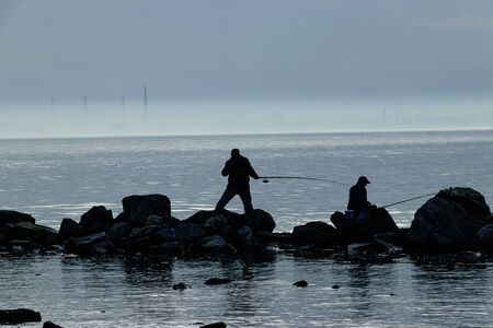 landscape, sea, water, sunset, dawn, sky, sun, sea, beach, in the sunset, dawn, wild on the water, wavesの写真素材