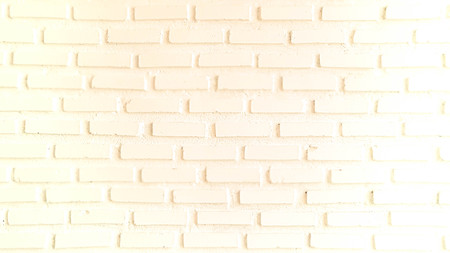 Warm red and white brick wall for texture or background  wallの写真素材