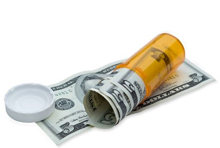 Cost Of Medicineの写真素材