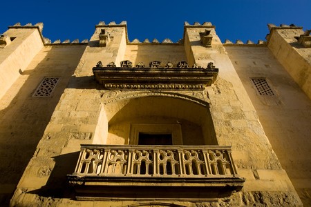 Balcony of the Mosque in Cordobaの写真素材