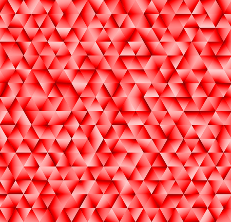 Texture consisting of red triangles.Abstract vector background.Template for your design.のイラスト素材