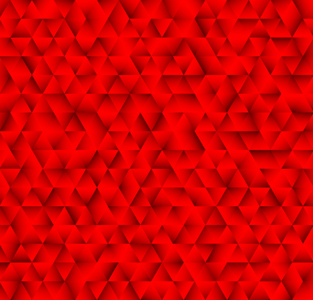 Texture consisting of red triangles.Abstract vector background.Template for your design.のイラスト素材