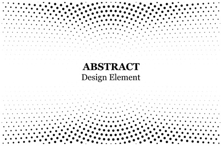 Halftone dotted background circularly distributed. Halftone effect vector pattern. Circle dots isolated on the white background.のイラスト素材