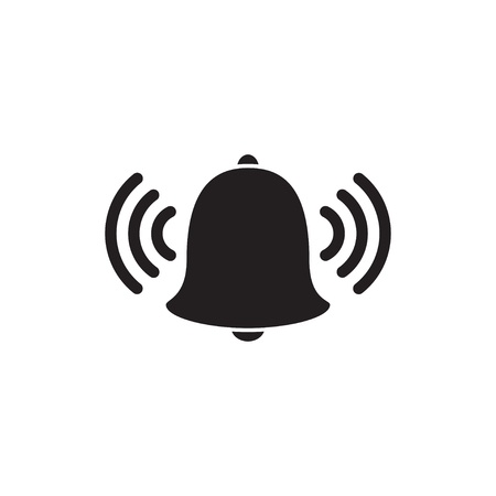 Bell icon vector illustration.のイラスト素材