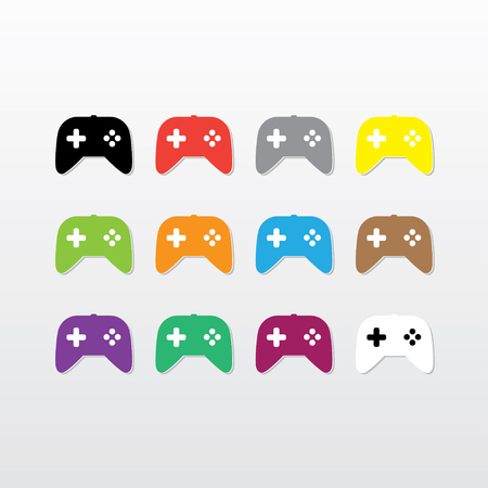 Game controller icon vector illustration.のイラスト素材