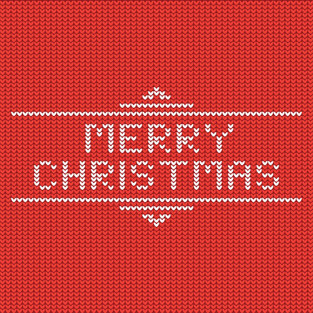 Merry Christmas jumper typography vector illustration.のイラスト素材