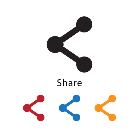 Share icon vector illustration.のイラスト素材