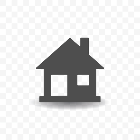 House icon design concept. Simple flat symbol for web or business.のイラスト素材