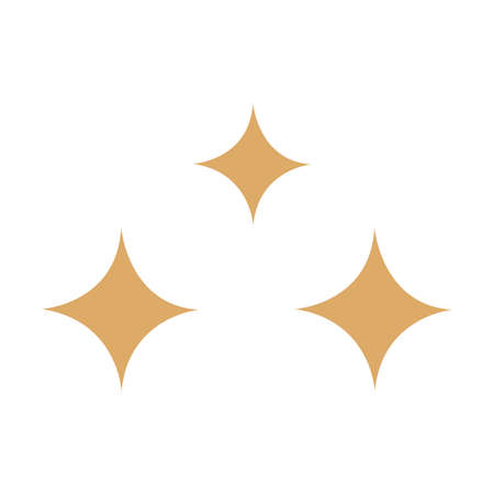 Star icons. Twinkling stars, sparkles, winkling stars vector illustration on white decoration.のイラスト素材