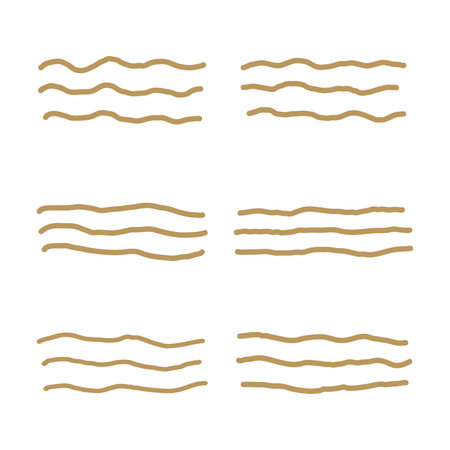 River wave icon set flat style isolated vector illustration on white background.のイラスト素材
