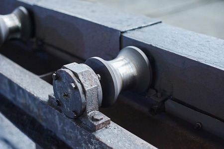 Rolling mill machine for rolling steel sheetの写真素材