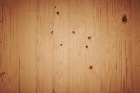 Old light wooden planks. Vignette effect. Close upの写真素材