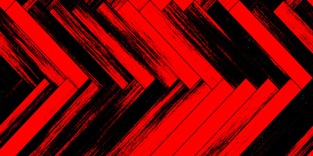 Seamless wood parquet texture horizontal herringbone red variousの写真素材