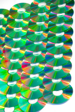 CD disk colored background  